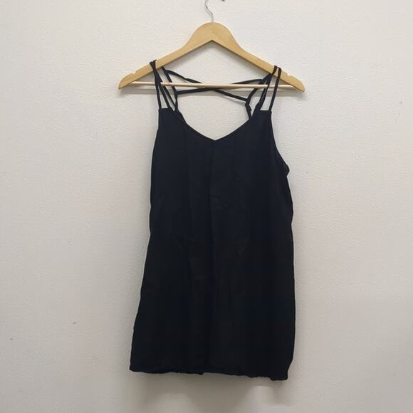RVCA black strappy tank top size medium - Picture 2 of 7